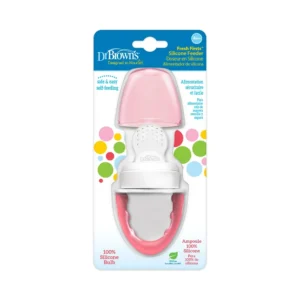 Fresh Firsts Silicone Feeder - Pink