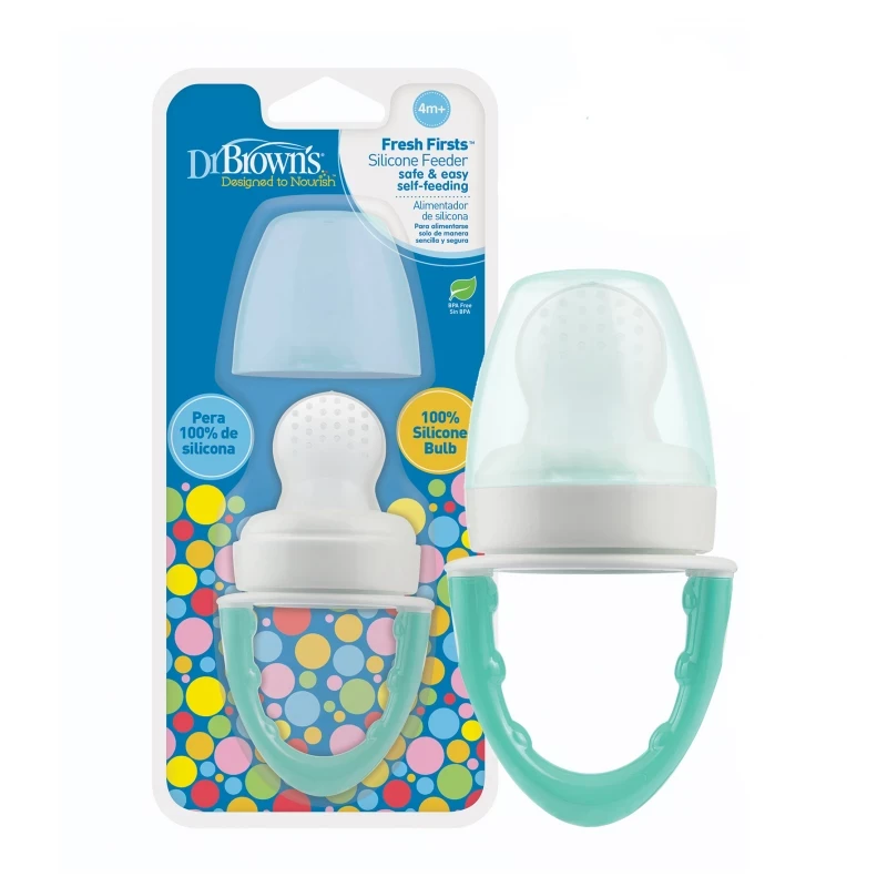 Fresh Firsts Silicone Feeder - Mint