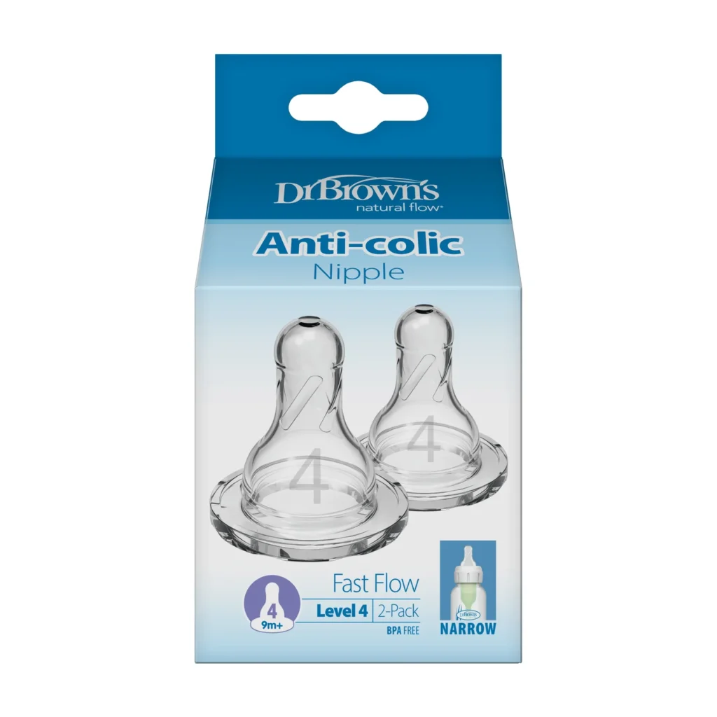 Level 4 Silicone Narrow Nipple, (x 2)