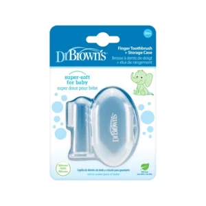 Silicone Finger Toothbrush with Case
