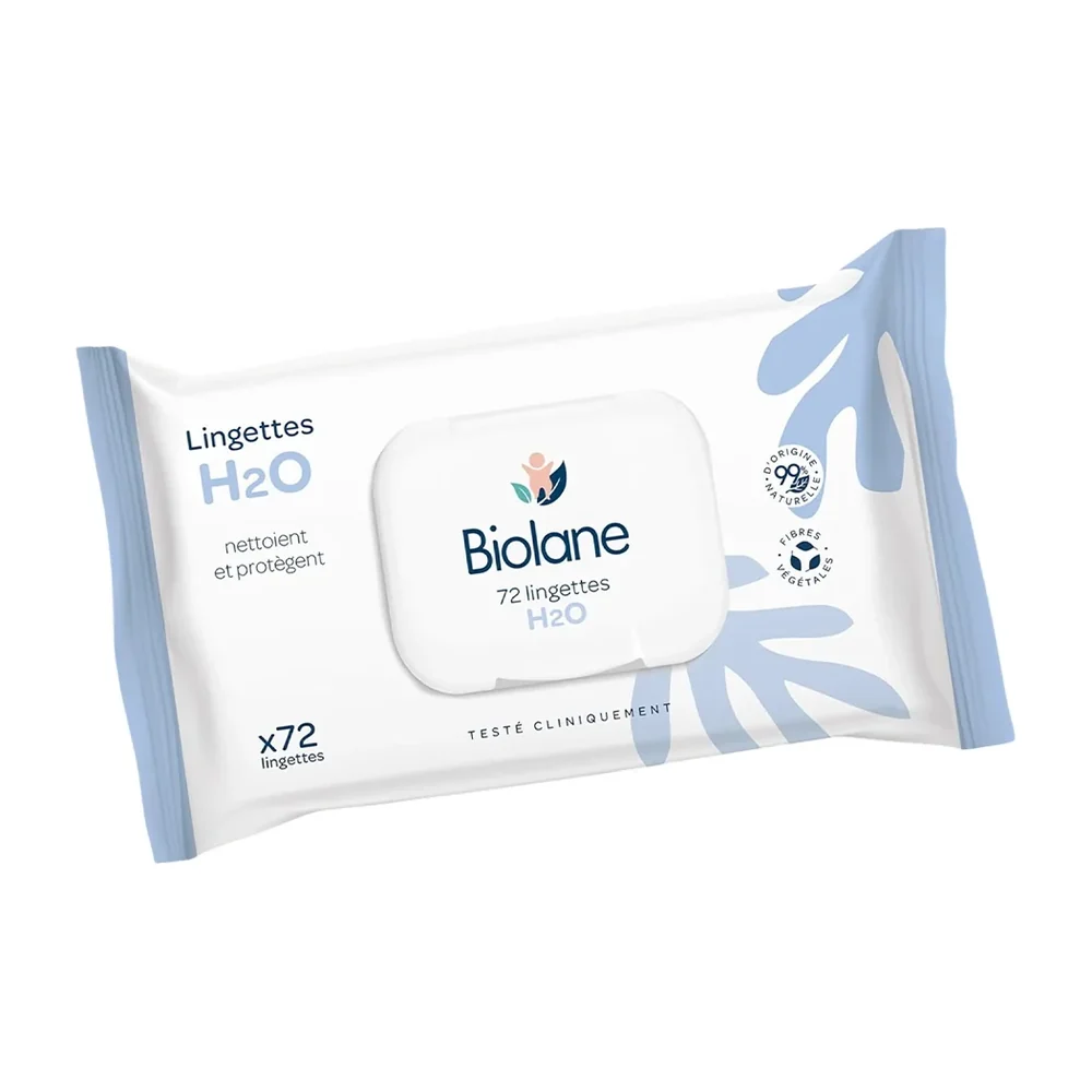 H2O Cleansing Wipes (72)