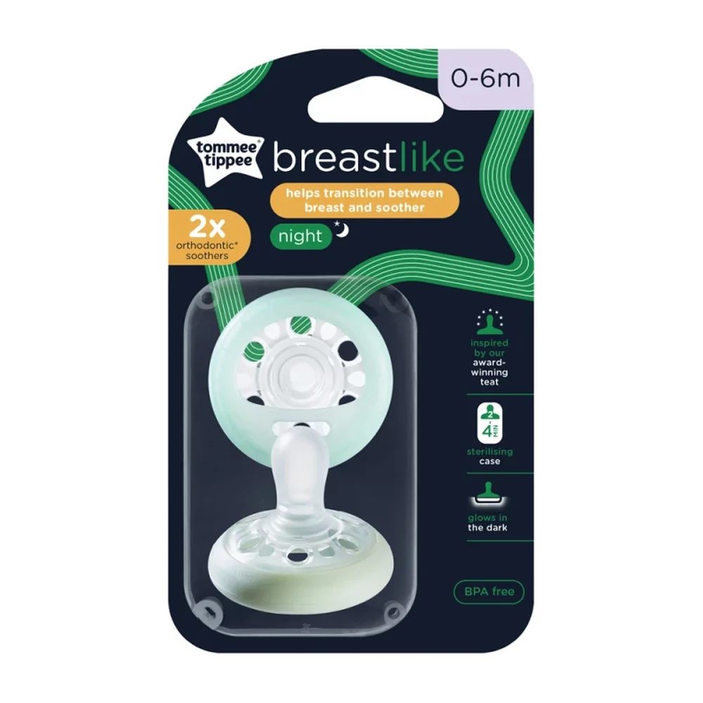 Ctn 2 X 0-6m Breast like soother