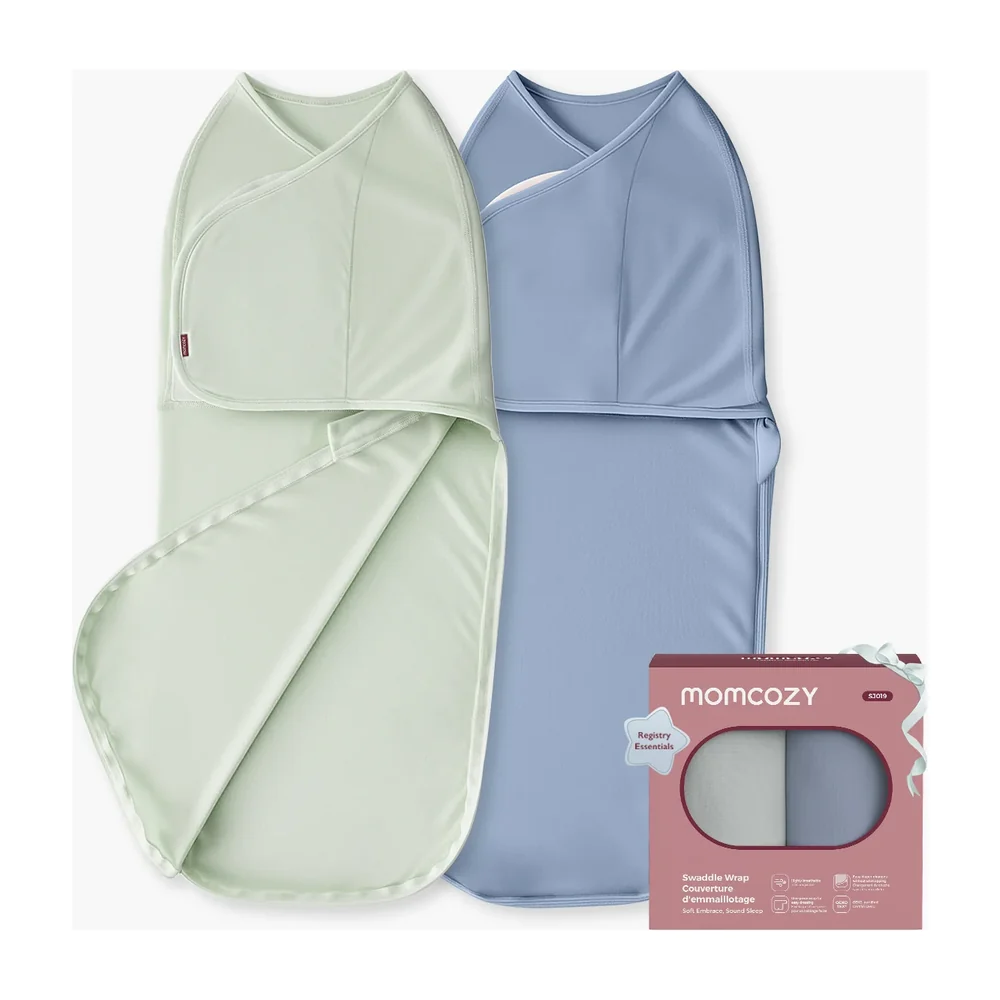 Easy Swaddle Wrap For 0-3m, 2-Pack, 2-Pack, wonder