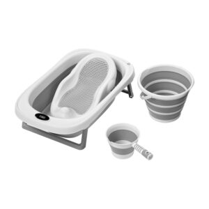 Baby Foldable Bathtub Set