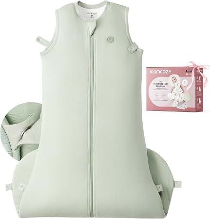 Sleep Sack for Baby 0-6 Months, 1.5 Tog Small, Green