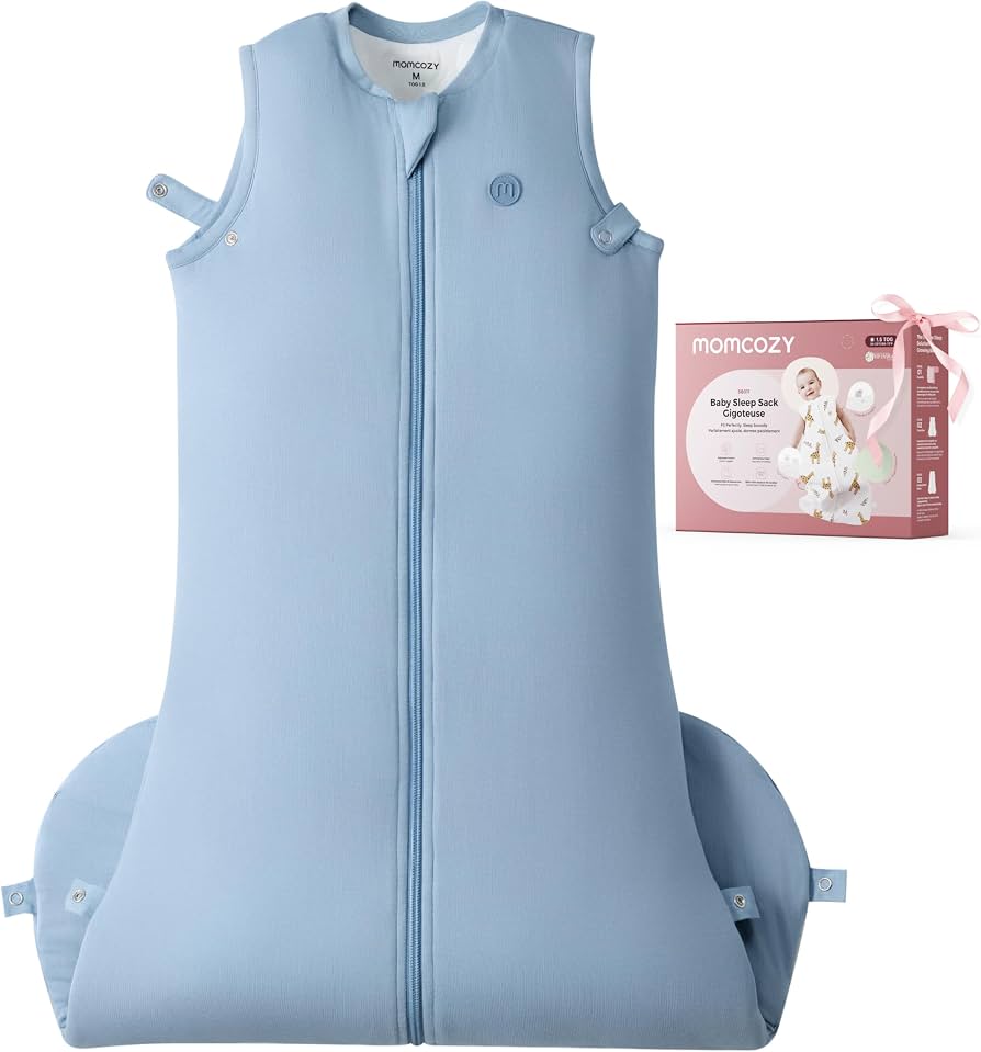 Sleep Sack for Baby 0-6 Months, 1.5 Tog Small, Blue