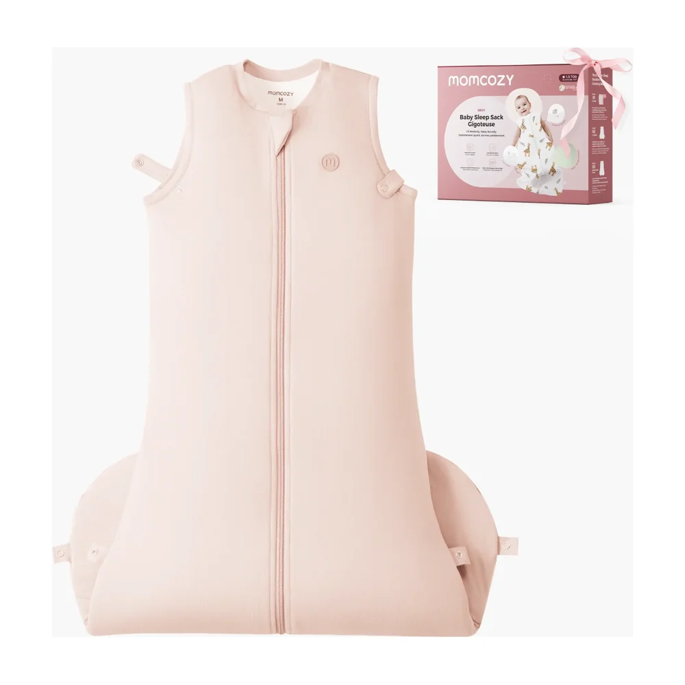 Sleep Sack for Baby 0-6 Months, 1.5 Tog Small, Pink