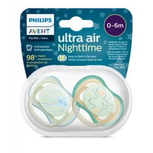 Ultra Air Night-Time Soother 0-6m, Boy