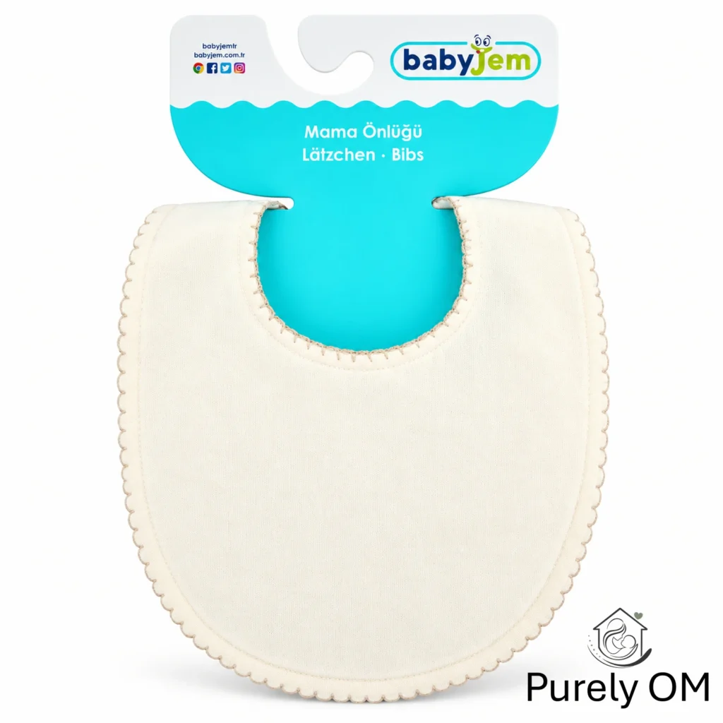 Crinkle Muslin Bib