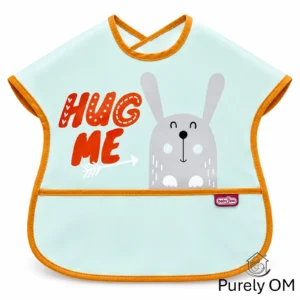 Large Waterproof Pocket Bib, Bunny