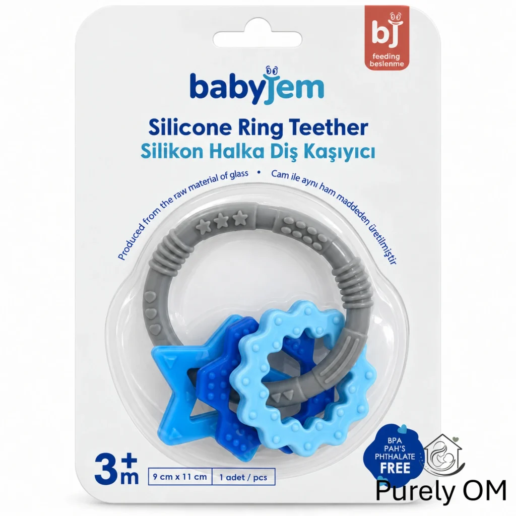 Silicone Ring Teether (3m+)