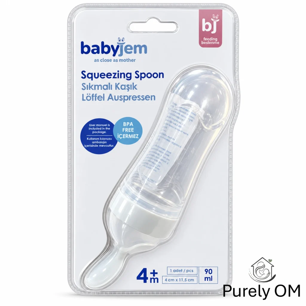Squeeze Feeding Spoon (90 ml, 4m+)